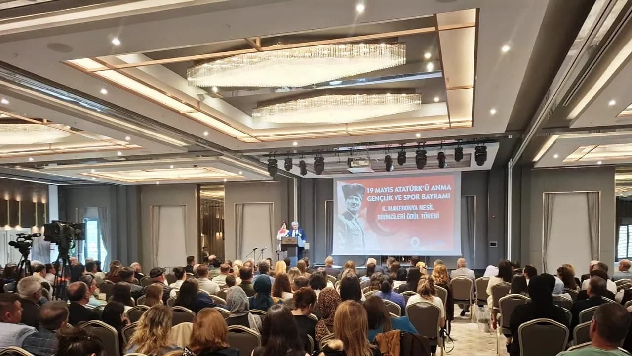 Kuzey Makedonya’da "Nesil Birincileri" ödüllendirildi